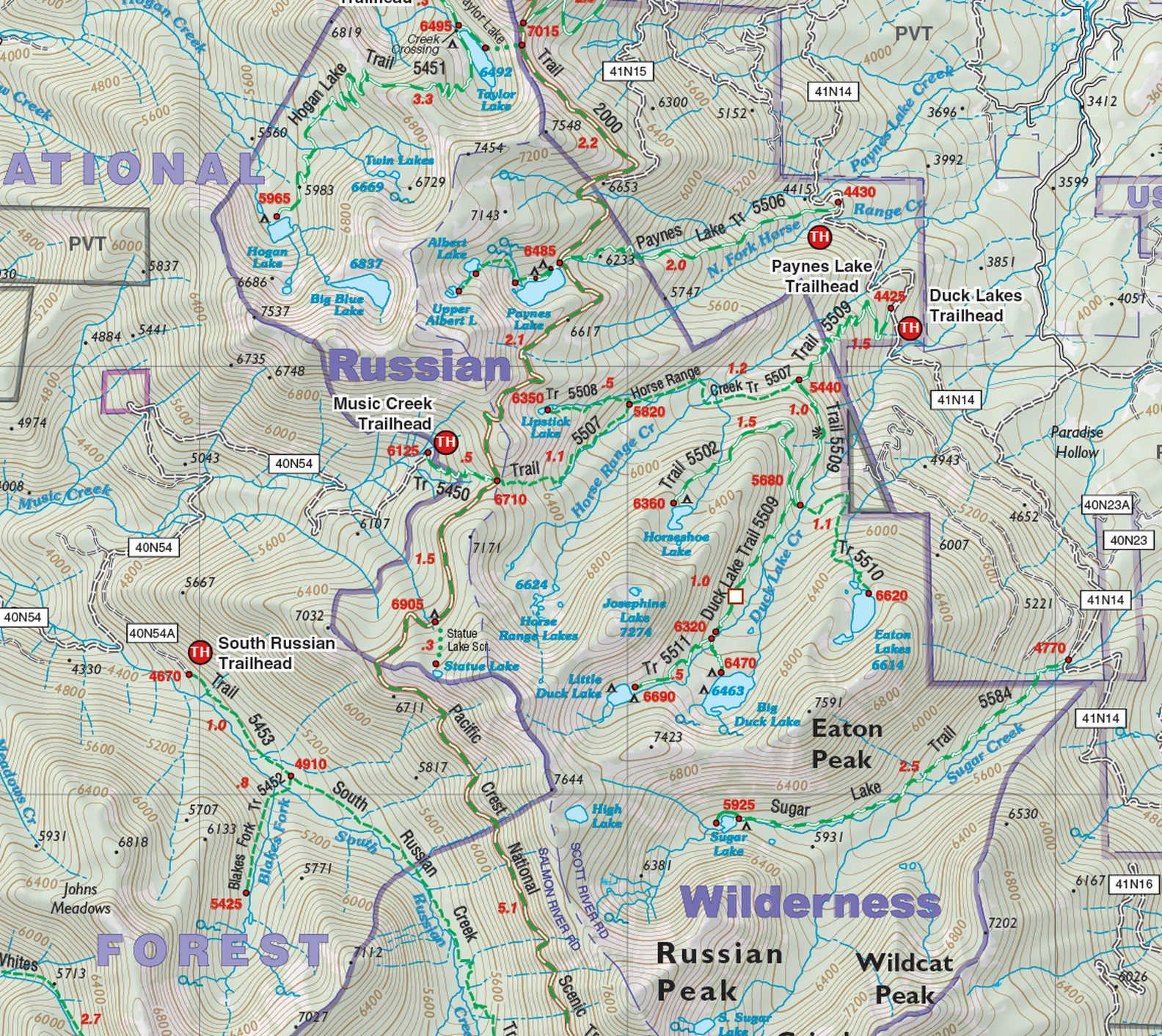 Green Trails Map 3