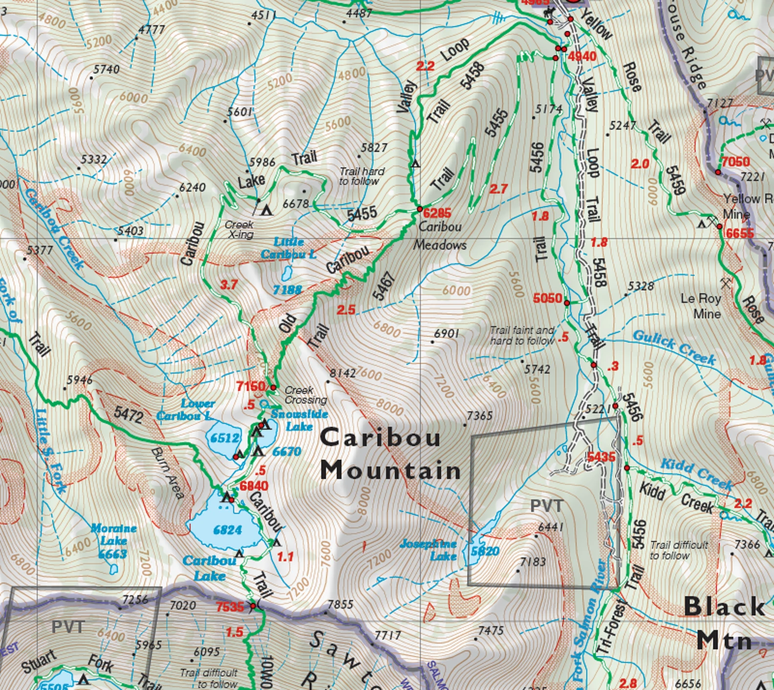 Green Trails Map 4